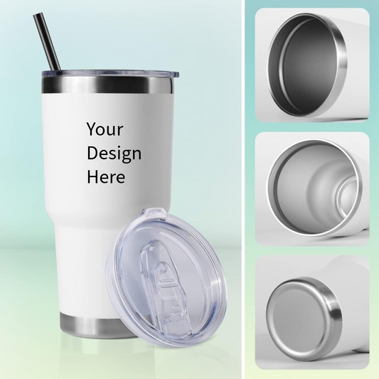 Custom Lazer Engraved and colored logo 30oz Tumbler